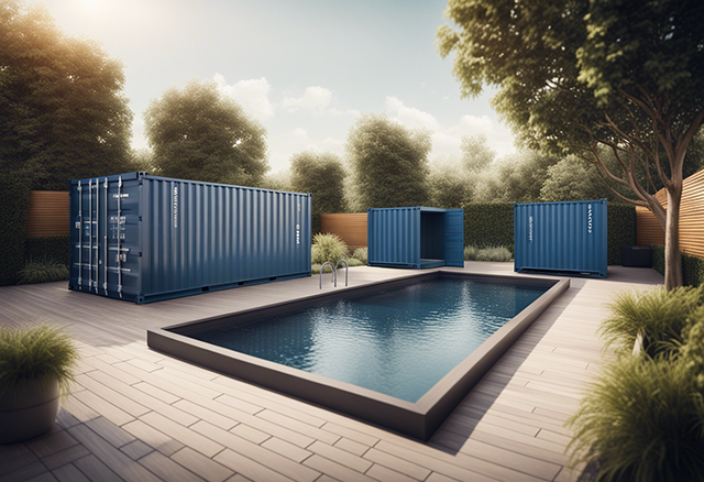 piscine container prix