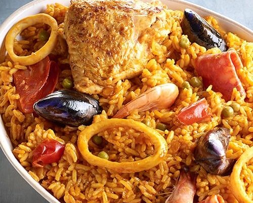 Livraison de Paella