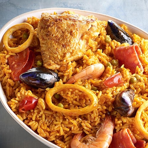 Livraison de Paella