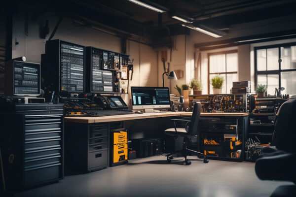 Poste de travail modulaire