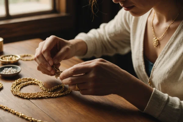 Conseils pratiques pour préserver l'éclat de vos bijoux en or au quotidien