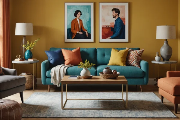 Exploration créative : l'harmonie des couleurs et des textures en décoration