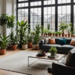 Les plantes originales d'intérieur transforment instantanément votre espace de vie en un havre de paix naturel et esthétique. Qu'il s'agisse de spécimens exotiques aux formes surprenantes ou de variétés florales aux couleurs vibrantes, ces végétaux apportent une touche de caractère unique à votre décoration. Découvrez comment sélectionner et intégrer ces plantes singulières pour créer un environnement à la fois tendance et apaisant, tout en profitant de leurs nombreux bienfaits sur votre bien-être quotidien. Plantes d'intérieur idéales pour sublimer vos espaces Si vous cherchez à ajouter une touche unique à votre intérieur, les plantes peuvent être votre meilleur allié. Au-delà des classiques, optez pour des plantes hors normes qui captiveront l’attention par leur singularité et leur charme indéniable. Ces variétés peu communes ne se contentent pas d’embellir un espace; elles transforment l’ambiance de votre maison en un lieu original et vibrant. La sélection des plantes originales d'intérieur doit s'adapter aux conditions spécifiques de chaque pièce de votre maison. L'exposition à la lumière, le taux d'humidité et la température sont des facteurs déterminants pour garantir l'épanouissement de vos végétaux. Plantes d'intérieur idéales pour chaque pièce Dans le salon, l'élégance prend racine avec des plantes imposantes telles que le ficus elastica ou un palmier d'intérieur. Ces végétaux offrent une structure à l'espace tout en ajoutant une touche sophistiquée. Quant à la salle de bain, rien de tel que des fougères ou des tillandsias. Ces plantes adorent l'humidité ambiante et apportent une bouffée de verdure rafraîchissante. Pour la chambre, choisissez des compagnons apaisants: le sansevieria et le pothos sont parfaits pour créer un havre de paix nocturne. Vous les trouverez chez Jardiland sous toutes leurs formes. Pour la cuisine, laissez-vous tenter par des herbes aromatiques ou un pilea peperomioides. Ce dernier offre une touche décorative tout en occupant peu d'espace. Une manière simple et charmante d'embellir chaque coin de votre maison ! Plantes d'intérieur bénéfiques pour la santé Saviez-vous que certaines plantes transforment votre intérieur en véritable oasis de fraîcheur ? Elles filtrent les polluants et boostent le taux d'oxygène. Prenez par exemple le lierre commun, un champion pour éliminer les particules de formaldéhyde. D'autres spécimens méritent aussi toute notre attention. L'aloe vera, souvent disponible chez Gamm Vert, n'est pas seulement une plante dépolluante : elle possède aussi des vertus médicinales incroyables pour la peau. Quant au chlorophytum, affectueusement surnommé "plante araignée", il fait merveille contre le monoxyde de carbone. Et si vous cherchez à combattre le benzène et l'acétone, misez sur le spathiphyllum. Ces végétaux sont de précieux alliés pour chouchouter votre système respiratoire et faire de votre maison un havre sain et accueillant. Plantes fleuries pour égayer et colorer votre intérieur Les plantes fleuries apportent dynamisme et gaieté à votre décoration intérieure grâce à leurs couleurs éclatantes. Elles créent des points focaux visuels qui attirent immédiatement l'attention et transforment l'ambiance d'une pièce. Plantes fleuries pour un jardin coloré toute l'année L'anthurium est un véritable enchantement pour les yeux avec ses fleurs éclatantes rouges, roses ou blanches. Elles s'épanouissent pendant plusieurs mois et, avec un peu d'attention, renaissent régulièrement. Une plante qui ne se contente pas de faire de la figuration ! Les orchidées phalaenopsis, véritables vedettes chez Truffaut, sont capables de fleurir pendant six mois d'affilée. Avec le bon entretien, elles offrent chaque année ce spectacle éblouissant. À leurs côtés, le spathiphyllum déploie ses élégantes fleurs blanches tel un voile délicat. Quant au kalanchoe, il illumine l'espace avec ses petites fleurs colorées et robustes. Ces plantes promettent une floraison ininterrompue tout au long des saisons, apportant joie et couleur à votre intérieur. Choix de plantes fleuries pour un salon éclatant Pour apporter une touche unique à votre salon, l'aechmea fasciata est un choix merveilleux avec sa fleur rose en forme de couronne qui dure plusieurs mois. Imaginez cette beauté trônant fièrement dans votre espace ! Pour ceux qui aiment les contrastes saisissants, la strelitzia, souvent surnommée l'oiseau de paradis, émerveille par ses fleurs aux couleurs vives orange et bleu. Le clivia miniata, quant à lui, éclaire les jours d'hiver avec ses ombelles lumineuses d'un orange éclatant. Et pour les amateurs de plantes grimpantes, l'hoya séduit par ses fleurs étoilées et parfumées tout en apportant une dimension verticale inédite à votre intérieur. Rien n'égale le charme d'une décoration florale bien pensée ! Plantes vertes pour une déco intérieure élégante et simple Les plantes vertes constituent la base d'une décoration intérieure équilibrée et sophistiquée. Leurs diverses textures, formes et nuances de vert créent une atmosphère sereine tout en apportant une touche naturelle indispensable à tout espace de vie moderne. Plantes d'intérieur stylées pour un salon élégant Le monstera deliciosa, avec ses grandes feuilles perforées, transforme n'importe quel espace moderne en un véritable havre de verdure. Cette plante est devenue une vedette dans le monde de la décoration intérieure, captivant par son allure exotique et imposante. Les plantes originales peuvent transformer votre intérieur en un espace unique et vivant. Choisir des espèces peu communes, comme des tillandsias ou des calatheas aux motifs fascinants, ajoute une touche d'exotisme à votre décoration. Pour maximiser l'effet apaisant de ces plantes, il est essentiel de bien les disposer dans votre maison. Vous pouvez créer un espace de vie harmonieux en combinant astucieusement différents types de végétaux avec vos meubles et accessoires existants. Pensez également à varier les hauteurs et les textures pour dynamiser visuellement chaque pièce. À côté du monstera, le ficus lyrata se distingue par ses feuilles en forme de violon qui ajoutent une touche de verticalité et d'élégance à votre pièce. Quant au calathea orbifolia, ses larges feuilles striées d'argent ne manquent jamais d'attirer les regards admiratifs. Pour ceux qui apprécient un style plus épuré, le zamioculcas est idéal: son feuillage brillant et architectural s'intègre facilement dans des intérieurs minimalistes ou industriels. Disponible chez des spécialistes comme Jardiland, il apporte une touche sophistiquée à toute collection végétale. Plantes idéales pour fenêtres ensoleillées Les fenêtres orientées au sud ou à l'ouest sont parfaites pour accueillir des plantes succulentes. Imaginez une echeveria ou un crassula, leurs couleurs devenant plus vibrantes grâce à une lumière abondante. Pour ceux qui vivent sous un soleil éclatant, le dracaena marginata ou le yucca apportent non seulement une silhouette verticale majestueuse mais aussi une douce filtration de la lumière. C'est une manière subtile d'ajouter de la hauteur et du caractère à votre espace. Les amateurs de botanique seront ravis par les crotons aux feuilles multicolores disponibles chez Gamm Vert. Ces plantes transforment n'importe quelle fenêtre lumineuse en un véritable tableau vivant, débordant de teintes éclatantes et d'énergie. Laissez vos plantes raconter leur propre histoire dans votre maison. Plantes d'intérieur faciles qui simplifient votre quotidien Les plantes à faible entretien permettent même aux jardiniers débutants ou aux personnes très occupées de profiter des bienfaits du végétal. Ces espèces robustes s'adaptent à différentes conditions et pardonnent facilement les oublis d'arrosage occasionnels. Plantes d'intérieur à entretien minimal La sansevieria, aussi connue sous le nom de "langue de belle-mère", est une plante incroyablement robuste. Elle s'épanouit même dans les coins sombres et supporte la sécheresse sans broncher. C'est l'alliée parfaite pour ceux qui n'ont pas la main verte. Le pothos, quant à lui, séduit avec ses élégantes tiges retombantes. Cette plante ne demande que très peu d'arrosage et s'adapte aisément à presque toutes les conditions lumineuses. Chez Truffaut, découvrez également le ZZ plant (Zamioculcas zamiifolia), véritable champion de la résilience. Son feuillage reste lustré et attrayant même avec un minimum de soins. Enfin, pour embellir les espaces peu fréquentés comme un bureau ou une bibliothèque, pensez aux cactus et succulentes tels que l'haworthia ou l'aloe. Ces plantes peuvent rester plusieurs semaines sans arrosage, tout en ajoutant une touche décorative unique à votre intérieur. Plantes d'intérieur exotiques et uniques à découvrir L'orchidée noire Coelogyne pandurata est un véritable enchantement. Ses fleurs vertes abritent un cœur noir velouté qui captive le regard. À ses côtés, le calathea orbifolia se distingue par ses feuilles rondes ornées de motifs argentés fascinants. Pour ajouter une touche d'originalité à votre espace, l'Aquarelle propose des compositions intégrant le tillandsia, cette plante aérienne qui prospère sans terre et peut être suspendue comme une sculpture vivante. Imaginez aussi le begonia maculata 'Wightii', avec ses pois argentés sur fond vert et son revers rouge flamboyant, ou encore l'alocasia 'Dragon Scale', dont les feuilles texturées rappellent les écailles d'un dragon légendaire. Disponibles dans des boutiques spécialisées telles que Jardiland ou Truffaut, ces trésors botaniques métamorphosent n'importe quel intérieur en un cabinet de curiosités végétales. Verdure insolite révélez votre espace intérieur Intégrer des plantes originales dans votre décoration intérieure va bien au-delà de la simple tendance décorative. Ces éléments vivants purifient l'air, améliorent votre bien-être psychologique et créent une connexion essentielle avec la nature. Qu'il s'agisse de spectaculaires plantes fleuries, d'élégantes plantes vertes ou de spécimens faciles d'entretien, chaque variété apporte sa touche unique à votre espace. N'hésitez pas à visiter les enseignes spécialisées comme Jardiland, Gamm Vert ou Truffaut pour découvrir ces merveilles végétales et transformer durablement votre intérieur en un sanctuaire naturel personnalisé. Caractéristiques Description Conseils Plantes exotiques Apportent une touche unique et originale à votre intérieur. Placez-les dans un endroit lumineux pour les mettre en valeur. Plantes dépolluantes Aident à purifier l'air en filtrant les polluants domestiques. Mélangez différentes espèces pour maximiser l'effet purifiant. Entretien minimal Idéales pour ceux qui n'ont pas beaucoup de temps à consacrer au jardinage. Pensez aux succulentes ou aux cactus, qui nécessitent peu d'eau. Questions fréquentes Quel budget prévoir pour des plantes d'intérieur ? Dépend de la variété choisie, mais comptez entre 10 et 50 euros par plante. Pour économiser, privilégiez les jeunes plants ou attendez les promotions en jardinerie. Quelles alternatives aux plantes vertes classiques ? Pensez aux fougères, tillandsias ou calatheas. Ces options apportent une texture et un aspect visuel différents, tout en ajoutant de la diversité à votre espace intérieur. Astuces pour prolonger la vie des plantes ? N'arrosez qu'en cas de besoin et veillez à un bon drainage. Utilisez également des engrais adaptés selon la saison et réduisez l'exposition directe au soleil si nécessaire. Erreurs courantes lors de l'entretien des plantes ? L'arrosage excessif est fréquent ; attendez que le sol sèche entre deux arrosages. Méfiez-vous aussi du manque de lumière, souvent négligé mais crucial pour leur santé. Tendances futures dans le domaine des plantes d'intérieur ? L'accent est mis sur les solutions durables et respectueuses de l'environnement, comme les pots biodégradables et l'utilisation croissante d'espèces locales adaptées aux habitats urbains.
