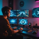 Jouer et gagner : comment les cryptomonnaies transforment les jeux en ligne