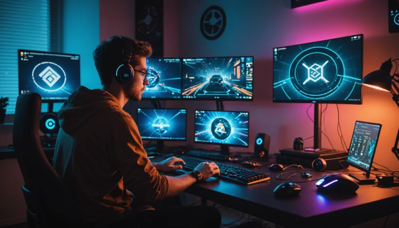 Jouer et gagner : comment les cryptomonnaies transforment les jeux en ligne