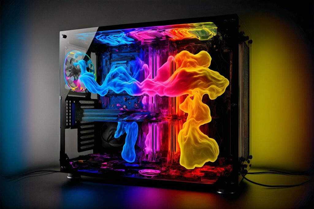 PC gaming RGB