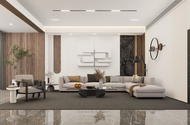 Coussins à motifs des touches graphiques pour dynamiser votre déco