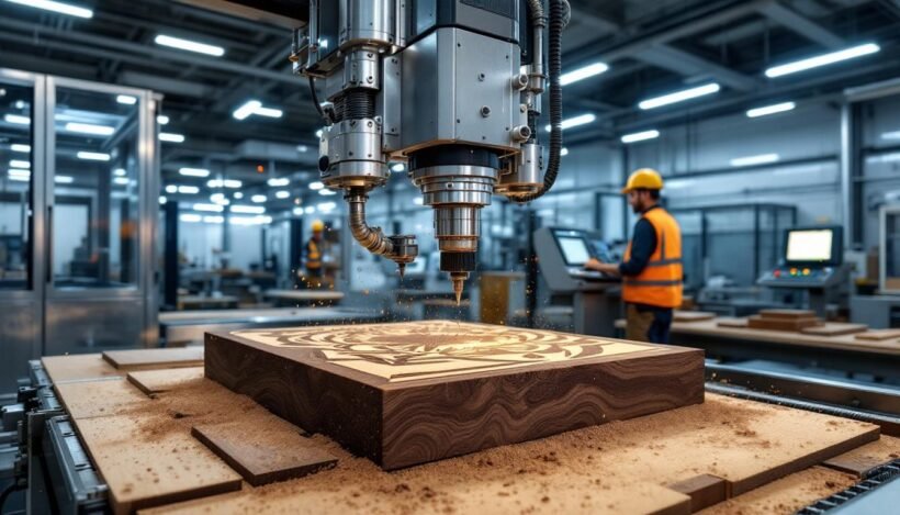 découvrez comment choisir une fraiseuse 5 axes adaptée pour un centre d'usinage bois performant, alliant précision, efficacité et productivité.