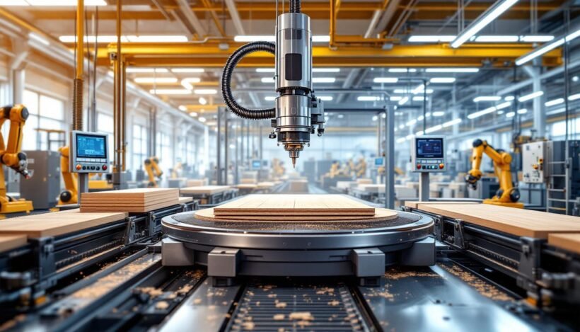 explorez comment les fraiseuses cnc industrielles révolutionnent la menuiserie en offrant précision, efficacité et qualité supérieure pour tous vos projets.