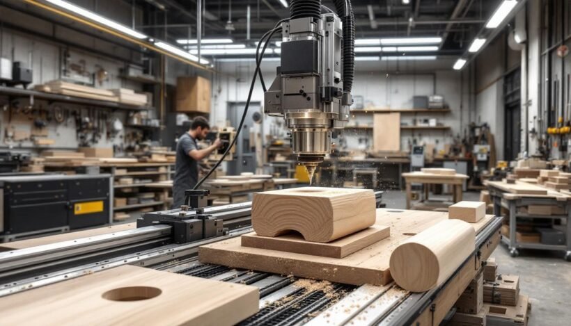 découvrez les dernières innovations et applications des machines de menuiserie et fraiseuses 5 axes pour des travaux précis et efficaces.