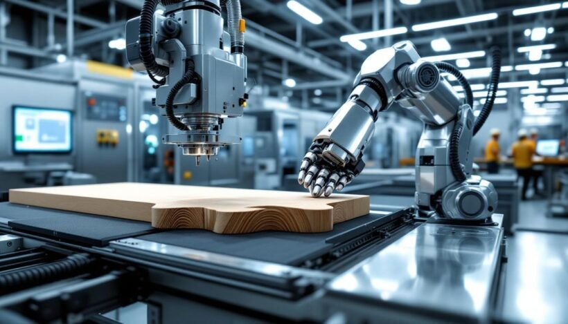 découvrez comment optimiser votre production de bois grâce à une fraiseuse 5 axes industrielle, alliant précision, efficacité et gain de temps.