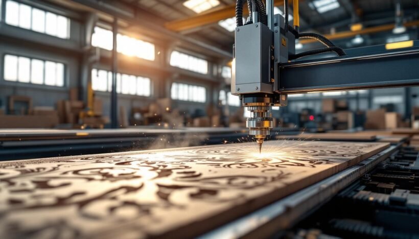 découvrez comment optimiser votre production de bois grâce à une fraiseuse 5 axes industrielle performante, pour une précision et une efficacité accrues dans vos projets de fabrication.