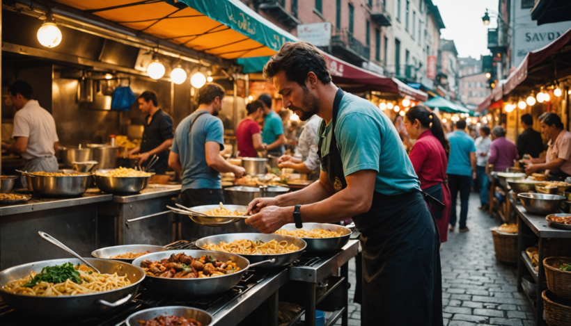 Voyager avec gourmandise : une aventure culinaire unique