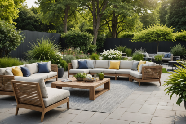 Éclats de nature et élégance : l'art du jardin moderne