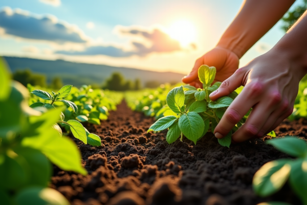 Comment améliorer naturellement la qualité du sol sans produits chimiques