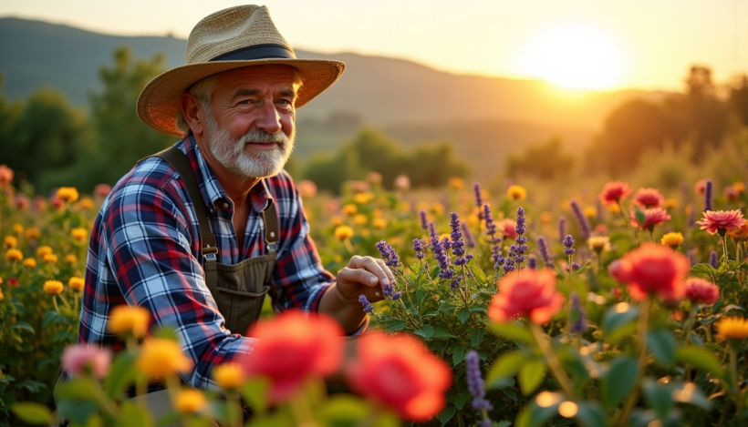 Les secrets d'un jardinage naturel et épanouissant