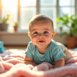Le sourire du bébé : secrets pour l'encourager naturellement