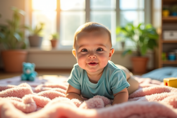 Le sourire du bébé : secrets pour l'encourager naturellement