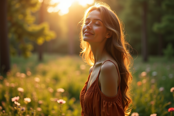 Éveil des sens : l'essence de la beauté naturelle