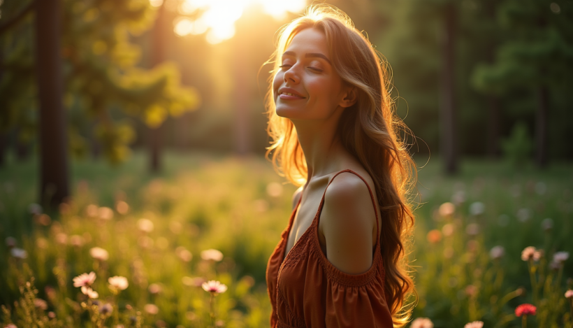 Éveil des sens : l'essence de la beauté naturelle