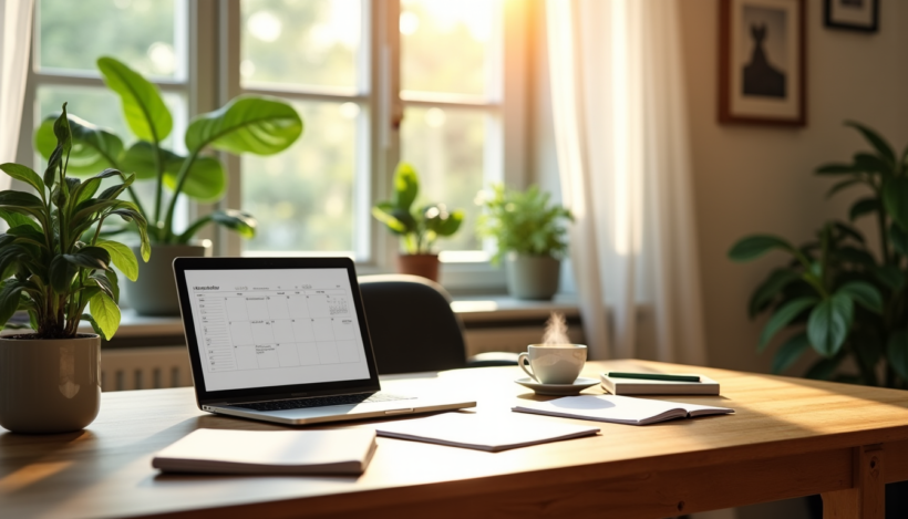 Organiser une journée plus productive sans stress inutile