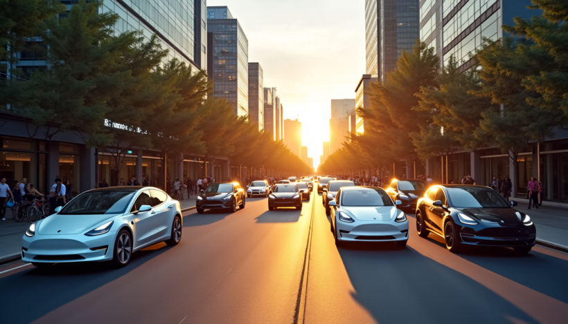 L'essor des véhicules électriques transforme la mobilité