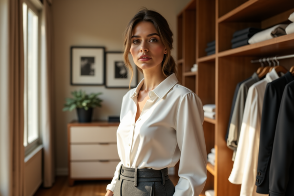 Les secrets de l'élégance simple pour une garde-robe raffinée